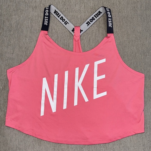 Pink Nike Cropped Tank - Picture 3 of 6